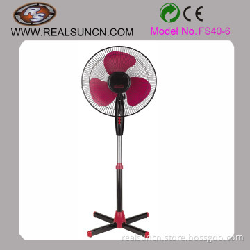 16'' Stand Fan Black & Red Color (FS40-6)